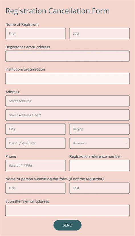 versace registration|Versace cancellation form.